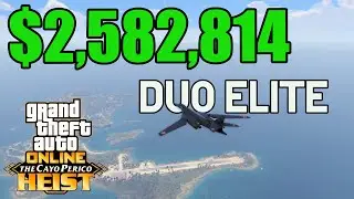 GTA Online Cayo Perico Heist- Alkonost Approach DUO ELITE $2,582,814