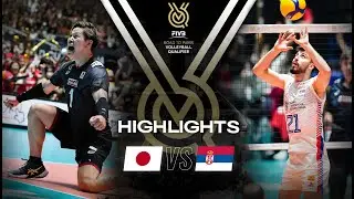 🇯🇵 JPN vs. 🇷🇸 SRB - Highlights | Mens OQT 2023