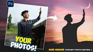 Dark shadow photo editing Tutorial | How to Edit Dark Shadow Photo in photoshop @BSMpictures