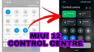 MIUI 12 NEW UPDATE // CONTROL CENTRE // HOW TO ENABLE ?