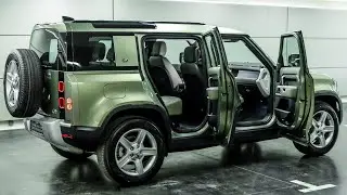 2024 Land Rover Defender 110 - Capable Off-Road SUV in Detail 4K