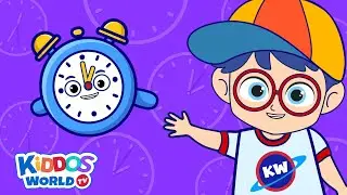 Telling Time for Kids - Learning the Clock - Parts of the Clock