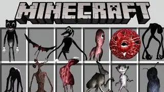 Мод на всех новых SCP монстров Тревора Хендерсона в майнкрафт | Миша Аниматор Minecraft