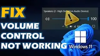 Fix: "Volume control not working" in Windows 11 & Windows 10