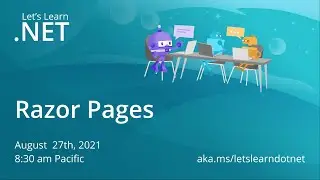 Let's Learn .NET - Razor Pages