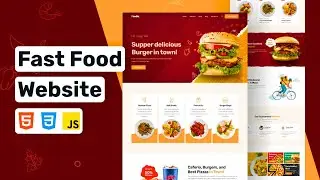 Responsive Restaurant Website Using Html CSS JavaScript