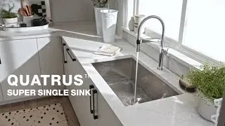 QUATRUS Super Single Kitchen Sink | BLANCO