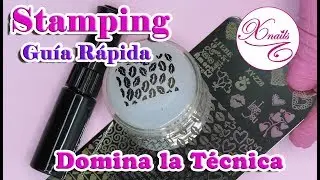 👉 Como usar los SELLOS PARA UÑAS ? - Principiantes MINI CLASE de Stamping  #01💅 Nail Art