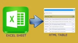 Convert Excel Sheet & Command Outputs & Database Text Files to a Professional HTML Table with Filter