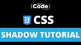 CSS Shadow Tutorial | CSS Shadow Effects | Shadow Effects in CSS | CSS for Beginners | SimpliCode