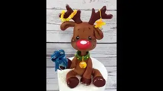 Новогодний олень_New Year's deer_Os cervos de Ano Novo