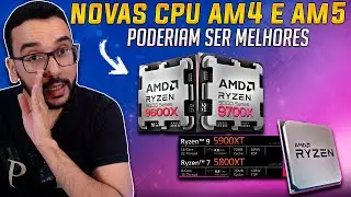 Intel DESPENCA e AMD Lança "novas" CPU AM4 e AM5! Resumo R7 5800XT, R9 5900XT, R5 9600X e R7 970XX