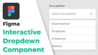 How to Create an Interactive/Functional Dropdown in Figma