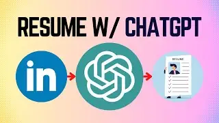 Write a Resume using ChatGPT - Best PROMPT 🔥 Build CV in LaTeX with PDF Download