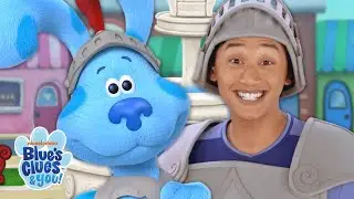 Blue Skidoos to Become a Knight with Josh & Periwinkle! | Blue's Clues & You!