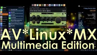 AV Linux MX 21.3 Multimedia Edition | Обновление от 25.01.2023