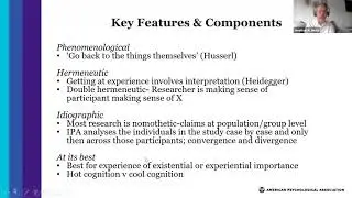 Essentials of Interpretative Phenomenological Analysis