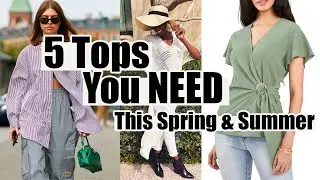 Spring Tops 2021 *Wearable and Versatile for Spring and Summer 2021* Spring Style 2021