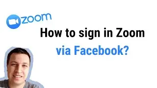 How to SIGN IN to ZOOM via FACEBOOK?