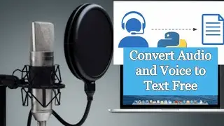 🔉 How to Convert Audio to Text - FREE text to speech converter