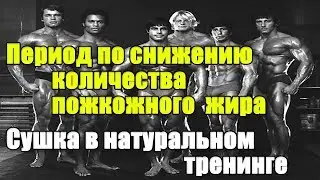 СУШКА | КАК ПРАВИЛЬНО СУШИТСЯ И СТРОИТЬ ТРЕНИРОВКИ