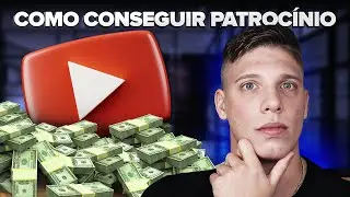 Como fechar PARCERIAS e PATROCÍNIOS no YouTube MESMO que seu canal seja PEQUENO