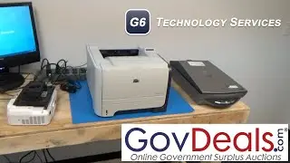 GovDeals Haul 09/2020 - Printer, Scanner, Projector