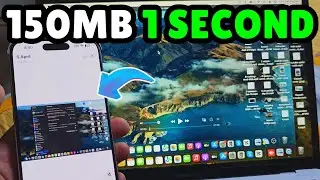 How to transfer Video Macbook to iPhone within second (Very large file)