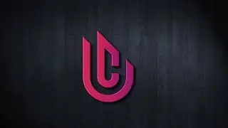 UC Initial Letter logo design Tutorial with Grid system