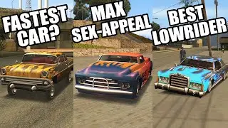 Best LOWRIDERS in GTA San Andreas | Which One is Your Favorite?