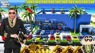 GTA 5 - Franklin Build Billionaire Showroom in his NEW MANSION