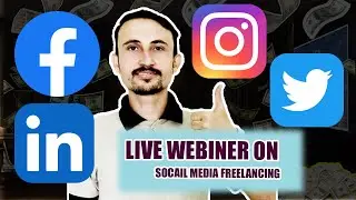 live Webinar on Top trending course 2024|Role of social media in freelancing | personal Branding