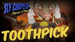 Sly Cooper: Thieves In Time Part 10 1080p Toothpick Boss Walkthrough Gameplay Sly Cooper 4 PS3 VITA