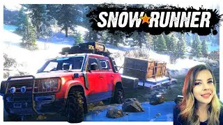 Completing Season 7 Missions - SnowRunner - Phase 7 - Live PC Gameplay