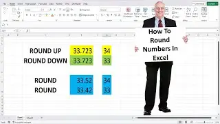 How To Round Numbers In Excel