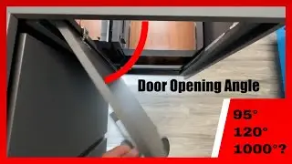 What is the Door Opening Angle