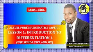 1-Introduction To Differentiation (A-level Math)