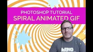 Photoshop Tutorial | Spiral Animated GIF