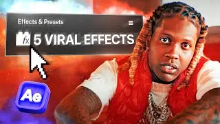 5 VIRAL EFFECTS For Music Videos In AFTER EFFECTS (EASY)