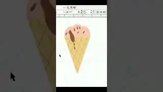 Corel Draw Short Video Ice Cream Design | Lunar Computer College