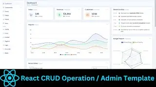 Build a React JS CRUD App with Admin Dashboard | Step-by-Step Tutorial