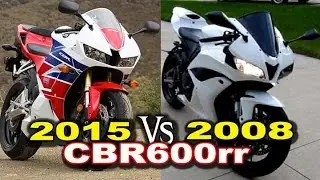 2015 vs 2008 Honda CBR600rr Review