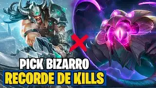 PEGOU RANGE TOP E TEVE O QUE MERECIA 😈 | TRYNDAMERE VS VELKOZ