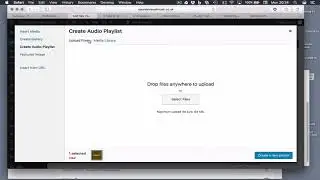 How to Create Wordpress Audio Playlist