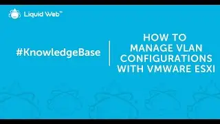 How to Manage VLAN Configurations with VMware ESXi