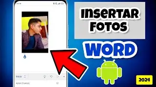 Cómo insertar una imagen o foto en Word desde el celular 2024- Insertar foto en Word desde android✔️