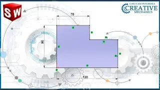 Определенный и неопределенный эскиз в Solidworks.Как сделать эскиз определенным?