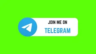 Telegram Join Green Screen Animation | No Copyright