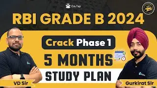 RBI Grade B Strategy & Study Plan | RBI Grade B Phase 1 Syllabus Preparation | RBI Officer 2024 Exam