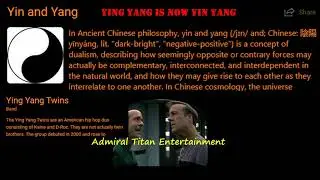 Fast Mandela Effects - Ying & Yang vs  Yin & Yang